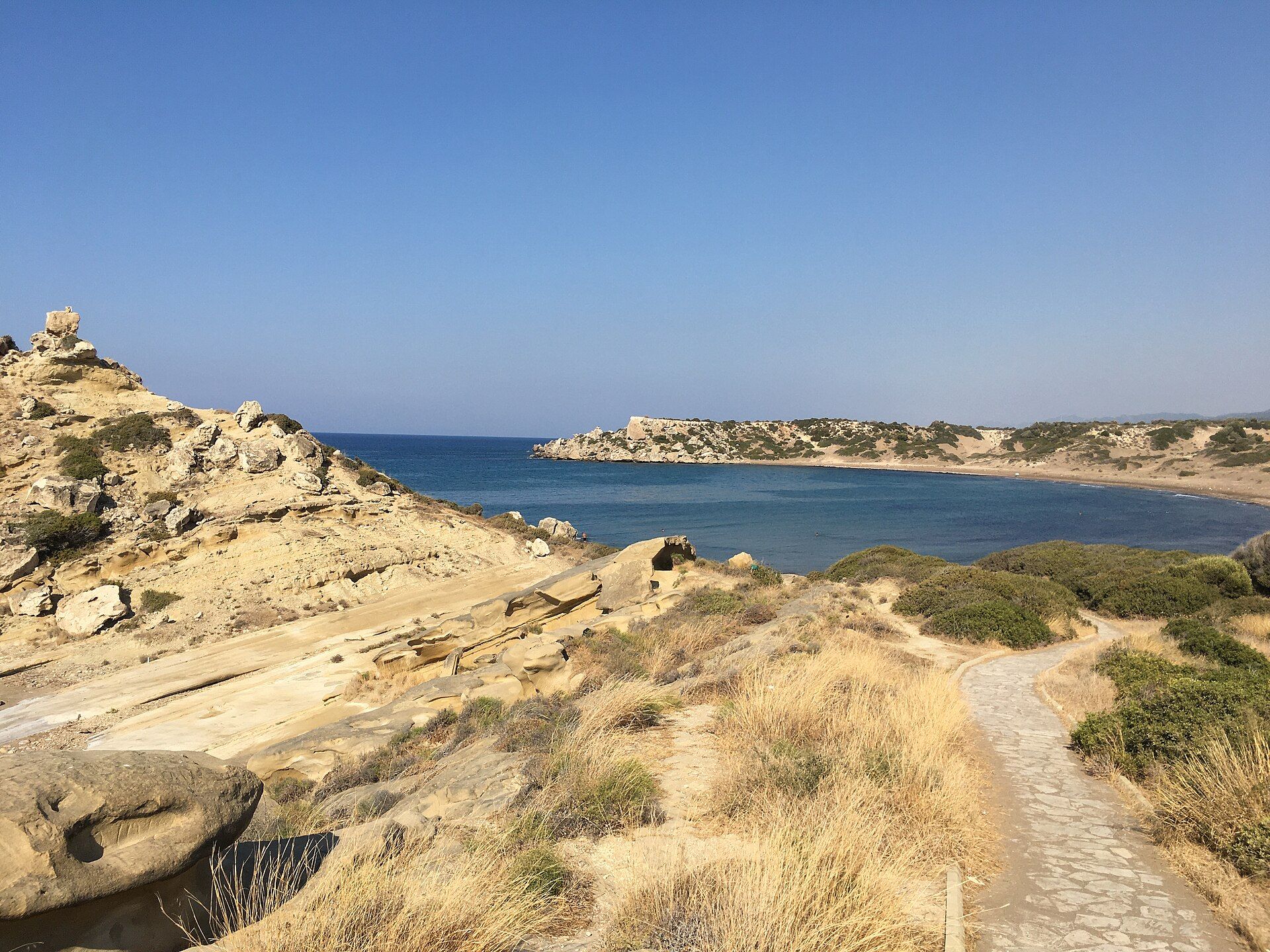 Alagadi turtle beach near Kyrenia
