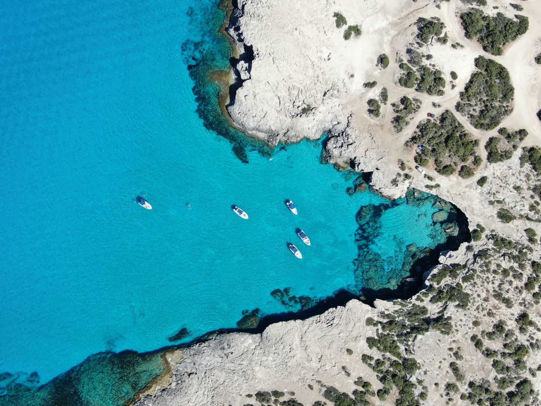The coast near Iskele with new developments